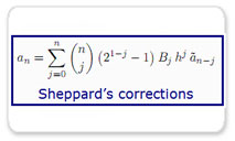 A New Approach to Sheppard's Corrections