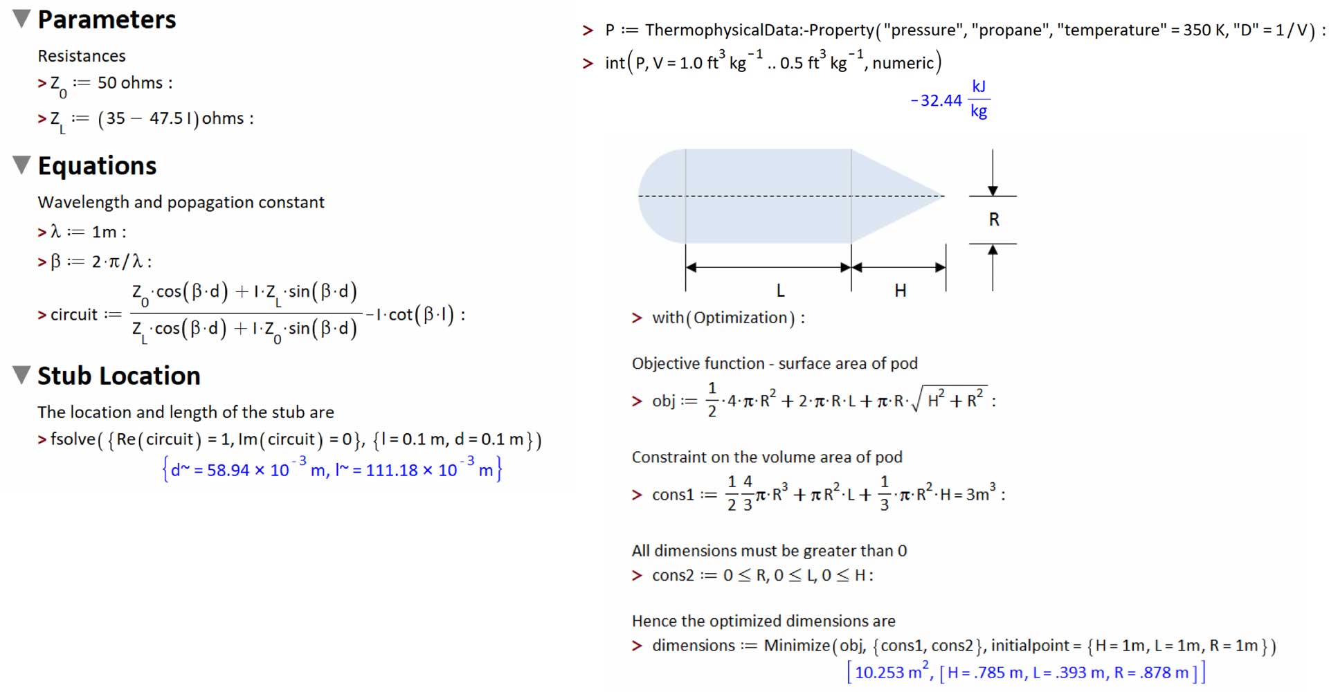 Numerical solution of equations, numerical integration and numerical optimization