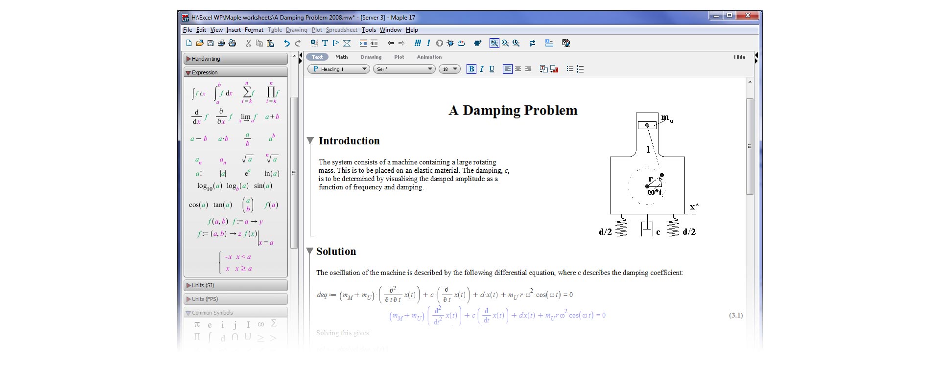 Full range of documentation features in Maple