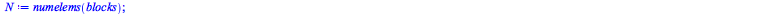 proc (w) local blocks, i, j, word, found, N; option encrypted; blocks := Array([{