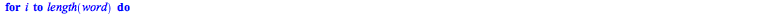 proc (w) local blocks, i, j, word, found, N; option encrypted; blocks := Array([{