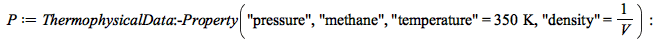 P := ThermophysicalData:-Property(