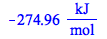 Typesetting:-mprintslash([`+`(`-`(`*`(274957.7153, `*`(Unit(`/`(`*`(J), `*`(mol)))))))], [`+`(`-`(`*`(274957.7153, `*`(Units:-Unit(`/`(`*`(J), `*`(mol)))))))])