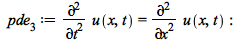 pde__3 := diff(u(x, t), t, t) = diff(u(x, t), x, x); -1