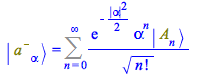 Typesetting:-mprintslash([Physics:-Ket(`#msup(mi(