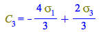 C[3] = `+`(`-`(`*`(`/`(4, 3), `*`(Physics:-Psigma[1]))), `*`(`/`(2, 3), `*`(Physics:-Psigma[3])))