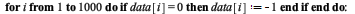 data := LinearAlgebra:-RandomVector(1000, generator = 0 .. 1); -1; for i to 1000 do if data[i] = 0 then data[i] := -1 end if end do; -1; aud_sym := Create(data); 1