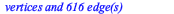 Typesetting:-mprintslash([G := `Graph 18: an undirected unweighted graph with 77 vertices and 616 edge(s)`], [GRAPHLN(undirected, unweighted, [1, 2, 3, 4, 5, 6, 7, 8, 9, 10, 11, 12, 13, 14, 15, 16, 17...