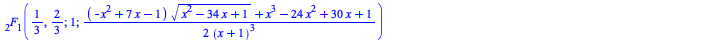 y(x) = `+`(`*`(_C1, `*`(exp(`+`(`*`(`/`(1, 2), `*`(arctanh(`+`(`/`(`*`(`/`(1, 12), `*`(`+`(36, `-`(`*`(36, `*`(x)))))), `*`(`^`(`+`(`*`(`^`(`+`(x, 1), 2)), `-`(`*`(36, `*`(x)))), `/`(1, 2)))))))), `*`...