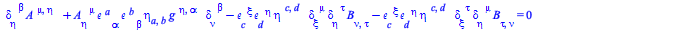 `+`(`*`(`+`(`-`(`*`(A[`~alpha`, `~beta`], `*`(Physics:-Tetrads:-e_[`~a`, alpha], `*`(Physics:-Tetrads:-e_[`~b`, nu], `*`(Physics:-Tetrads:-e_[`~f`, beta], `*`(Physics:-Tetrads:-eta_[a, b])))))), `-`(`...