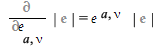 %diff(%e_[determinant], e_[a, nu]) = `*`(`𝔢`[`~a`, `~nu`], `*`(%e_[determinant])); 