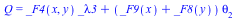 Q = `+`(`*`(_F4(x, y), `*`(_lambda3)), `*`(`+`(_F9(x), _F8(y)), `*`(theta[2])))