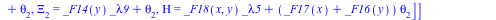 [[xi[1] = 1, xi[2] = _F3(y), Xi[1] = `*`(_F1(y), `*`(_lambda7)), Xi[2] = `*`(_F2(y), `*`(_lambda9)), Eta = `+`(`*`(_F6(x, y), `*`(_lambda5)), `*`(`+`(_F5(x), _F4(y)), `*`(theta[2])))], [xi[1] = x, xi[...