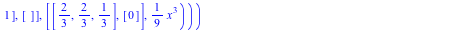 y = `+`(`/`(`*`(`/`(1, 240), `*`(`+`(`-`(`*`(240, `*`(_C2, `*`(x, `*`(hypergeom([`/`(1, 3), `/`(1, 3)], [`/`(2, 3), `/`(2, 3), `/`(4, 3)], `+`(`-`(`*`(`/`(1, 9), `*`(`^`(x, 3))))))))))), `*`(15, `*`(_...