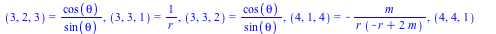 Physics:-Christoffel[`~mu`, alpha, beta] = {(1, 1, 1) = `/`(`*`(m), `*`(r, `*`(`+`(`-`(r), `*`(2, `*`(m)))))), (1, 2, 2) = `+`(`-`(r), `*`(2, `*`(m))), (1, 3, 3) = `*`(`+`(`-`(r), `*`(2, `*`(m))), `*`...