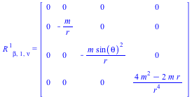 Riemann[`~1`, beta, 1, nu] = Matrix(%id = 18446744078156958886)