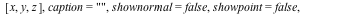 plane := Student:-LinearAlgebra:-PlanePlot((`+`(lhs, `-`(rhs)))(S[-1]) = 0, [x, y, z], caption = 