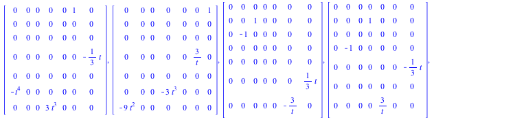 Hol1 := [Matrix(%id = 18446744078162594142), Matrix(%id = 18446744078162594262), Matrix(%id = 18446744078162594382), Matrix(%id = 18446744078162594502), Matrix(%id = 18446744078162594622), Matrix(%id ...