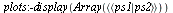 plots:-display(Array(`<,>`(`<|>`(ps1, ps2))))