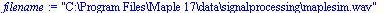 C:\Program Files\Maple 17\data\signalprocessing\maplesim.wav