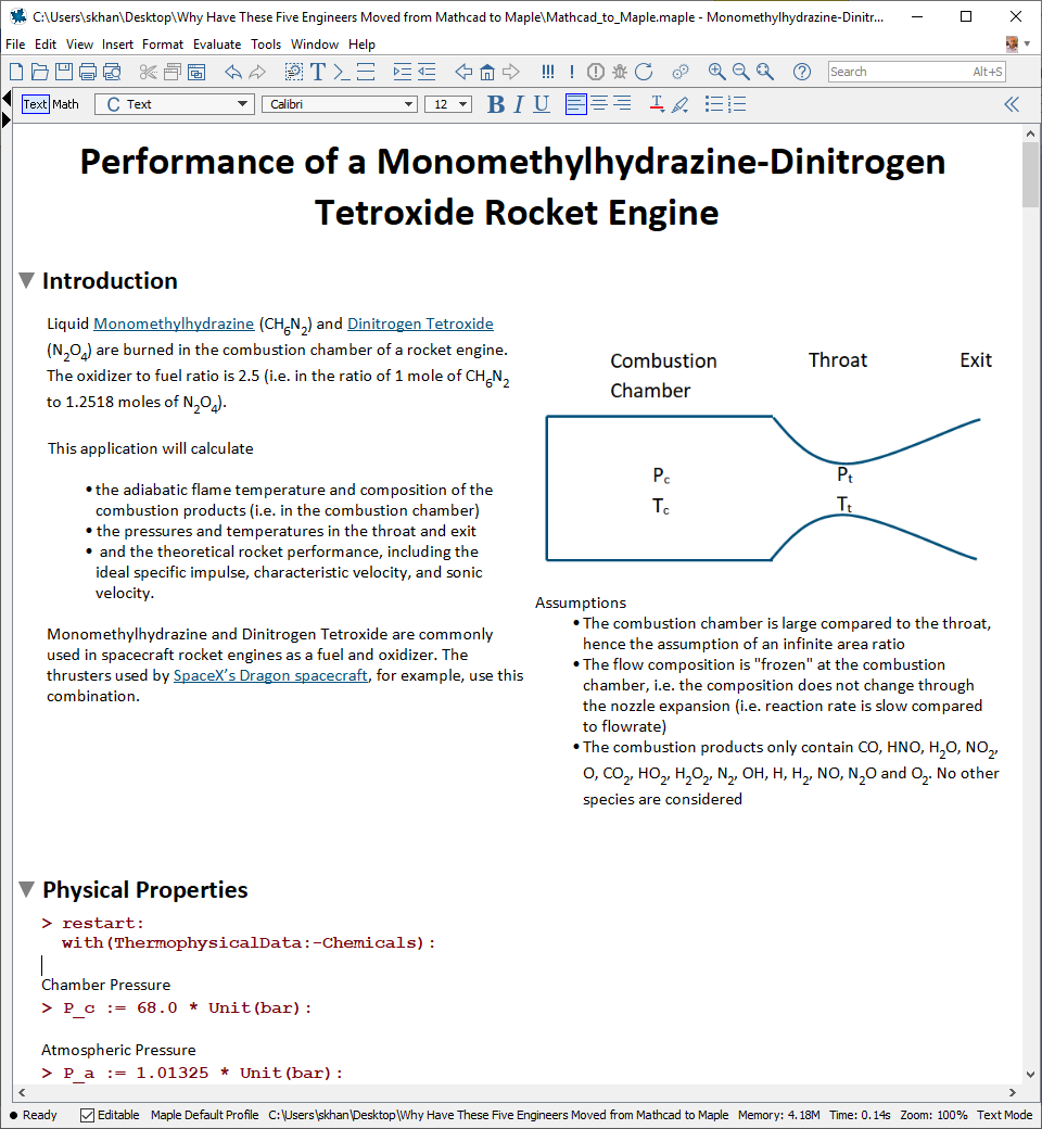 Rocket Thrust and Performance